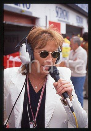 Claudia PERONI -ITALIA Giornalista, conduttrice TV 1995 ca *35mm vintage slide 6