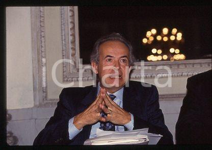 Guglielmo FERRO -BANCO AMBROSIANO VENETO Economista 1990ca *35mm vintage slide 4