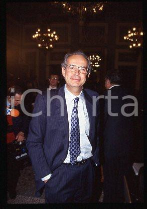 Guglielmo FERRO -BANCO AMBROSIANO VENETO Economista 1990ca *35mm vintage slide 6