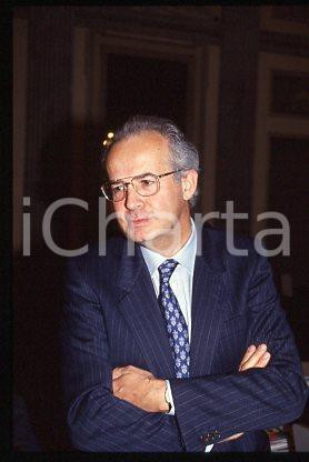 Guglielmo FERRO -BANCO AMBROSIANO VENETO Economista 1990ca *35mm vintage slide 9