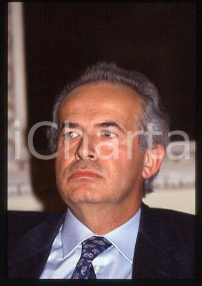 Guglielmo FERRO - BANCO AMBROSIANO VENETO Ritratto 1990ca *35mm vintage slide 11