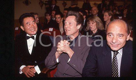 Burt YOUNG Sab SHIMONO Christopher WALKEN - PERUGIA 1991 * 35 mm vintage slide 2