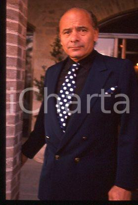 Burt YOUNG - PERUGIA L'attore italo-americano Costume 1991 *35mm vintage slide 8