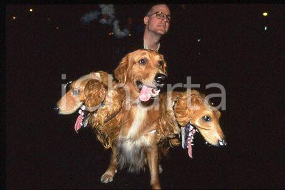 GREENWICH VILLAGE HALLOWEEN PARADE - Costumes 1997 * 35 mm vintage slide 9