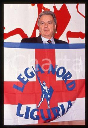 Bruno RAVERA - ITALIA Lega Nord Liguria fondatore 1990 ca * 35mm vintage slide 6