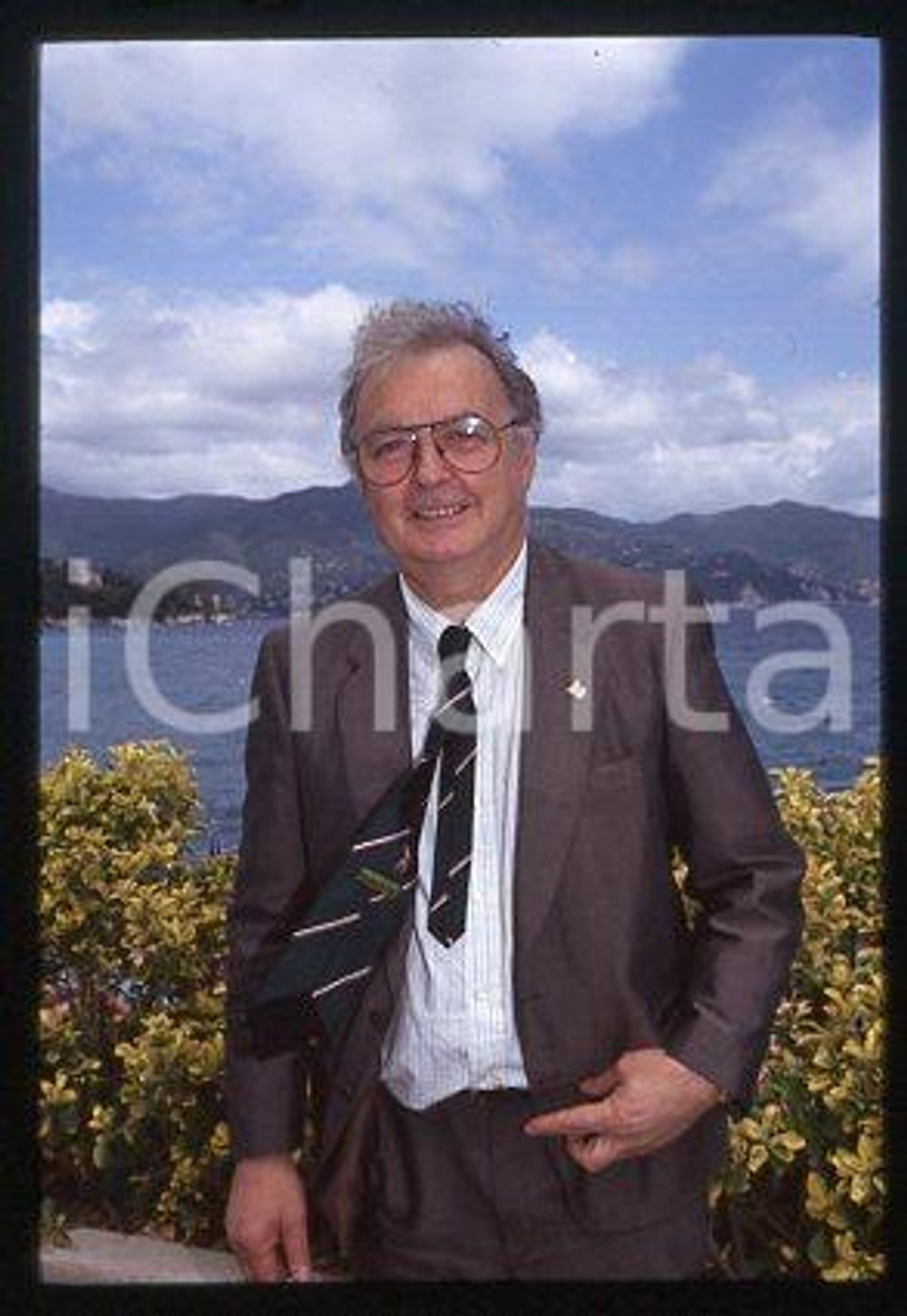 Bruno RAVERA - ITALIA Lega Nord Liguria fondatore 1990 ca *35mm vintage slide 17