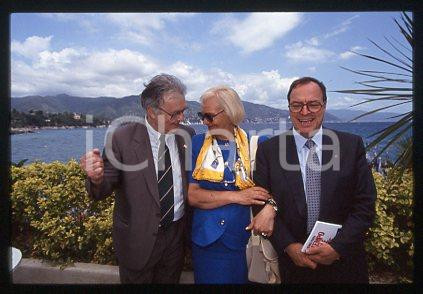 Bruno RAVERA Marco FORMENTINI e moglia - LEGA NORD 1990ca *35mm vintage slide 34