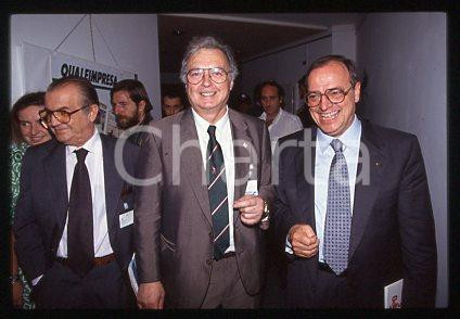 Bruno RAVERA Marco FORMENTINI - LEGA NORD 1990 ca * 35 mm vintage slide 38