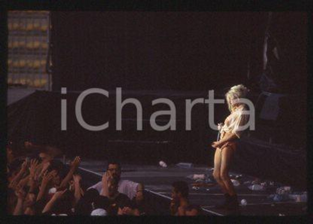 TRANSVISION VAMP - MUSIC English band Wendy JAMES 1989 ca * 35mm vintage slide 8