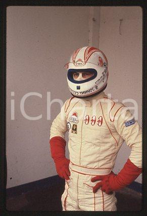 Johnny CECOTTO - MOTOCICLISMO Ritratto del pilota 1980 ca * 35mm vintage slide 2