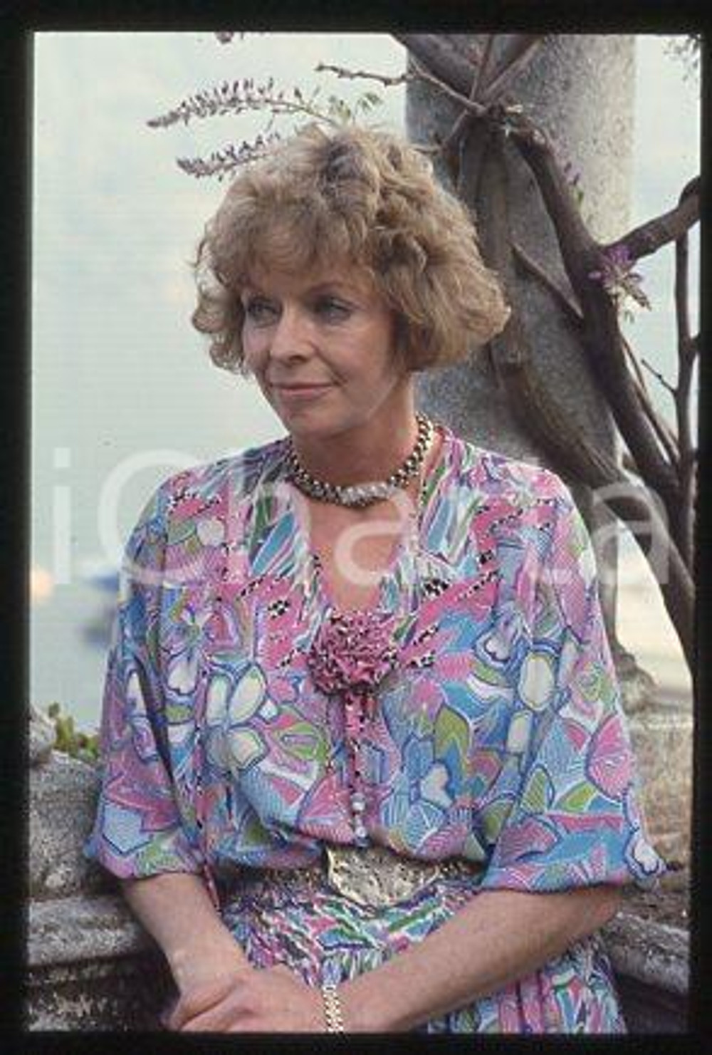 Susannah YORK - ITALY Portrait of English actress 1985 ca * 35mm vintage slide 3