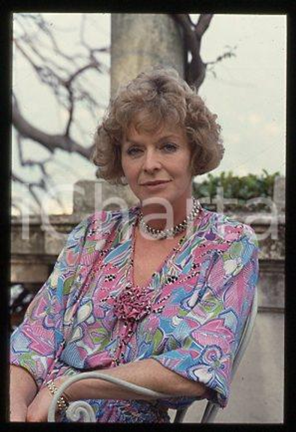 Susannah YORK - ITALY Portrait of English actress 1985 ca * 35mm vintage slide 6