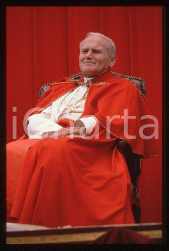 POPE JOHN PAUL II - PARIS Official visit to France 1980 * 35 mm vintage slide 57
