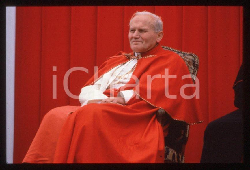 POPE JOHN PAUL II - PARIS Official visit to France 1980 * 35 mm vintage slide 58