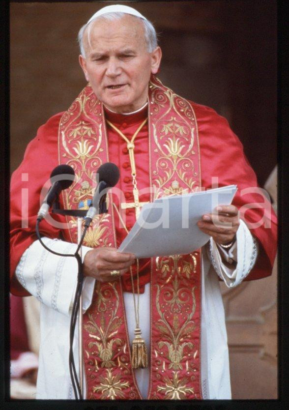 POPE JOHN PAUL II - VATICAN  Portrait of Pope 1978 ca * 35 mm vintage slide 68