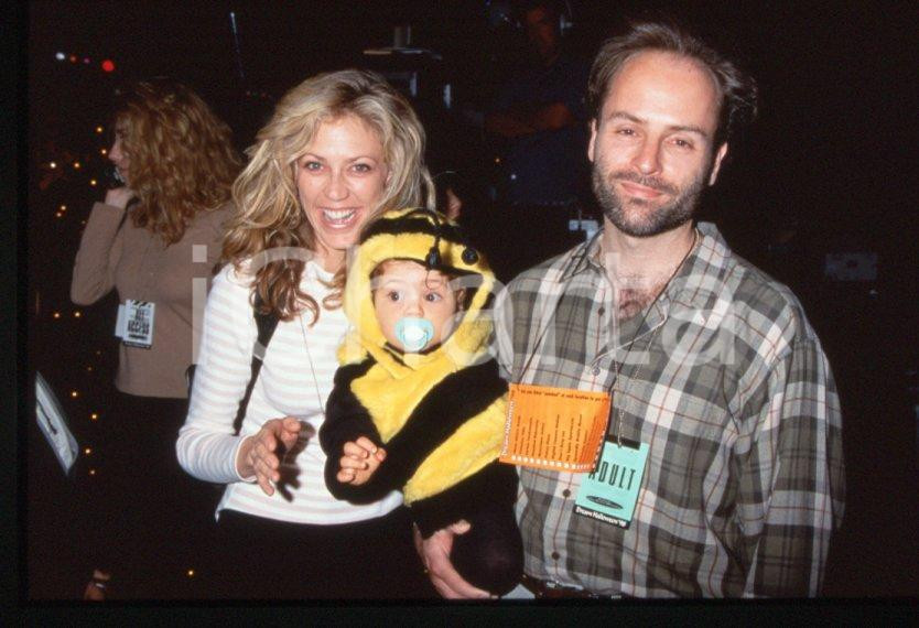 Ally WALKER, husband and a son- 5th Dream HALLOWEEN 1998 * 35 mm vintage slide4