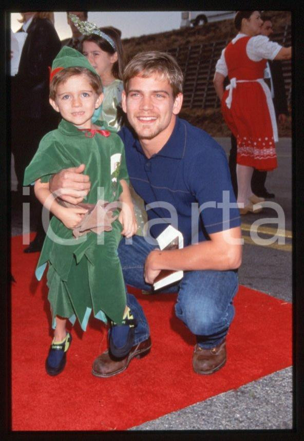 Scott BAIRSTOW and son Casey - 5th Dream HALLOWEEN 1998 * 35 mm vintage slide 6