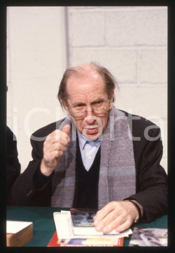 Padre David Maria TUROLDO - ITALIA Ritratto 1990 ca * 35mm vintage slide 26