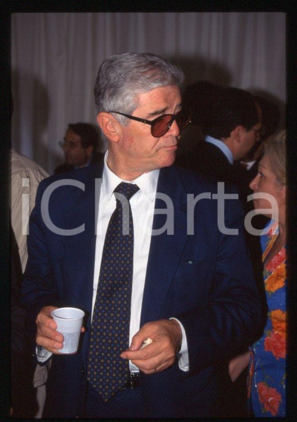 Fotografia d epoca originale Romano MISSERVILLE ITALIA Politico di MSI AN UDR UDEUR 1999 35mm vintage slide2 1