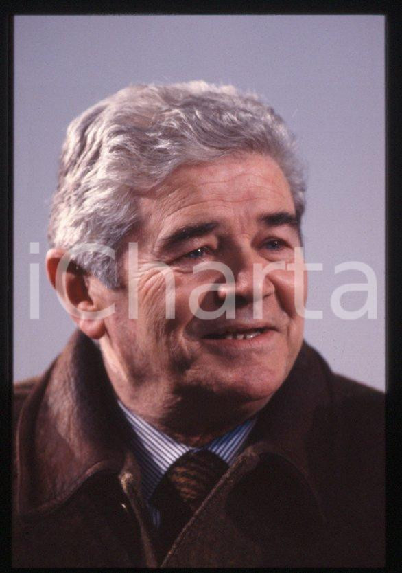 Fotografia d epoca originale Romano MISSERVILLE  ITALIA Ritratto del politico 1994 ca 35mm vintage slide 14 1
