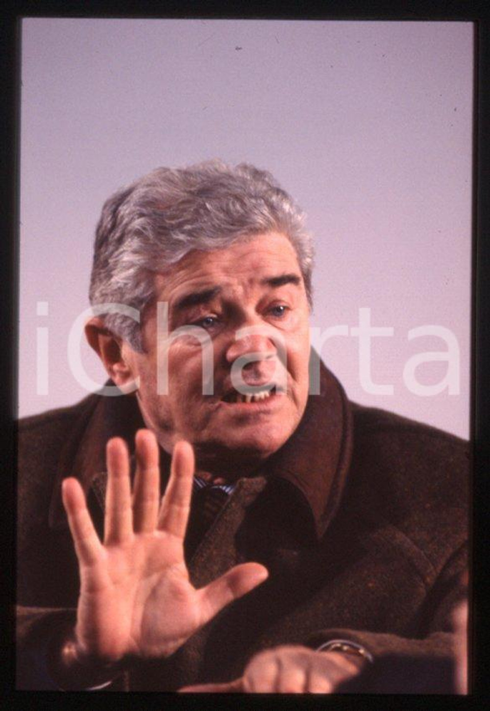 Romano MISSERVILLE - ITALIA Ritratto del politico 1994 ca *35mm vintage slide 17