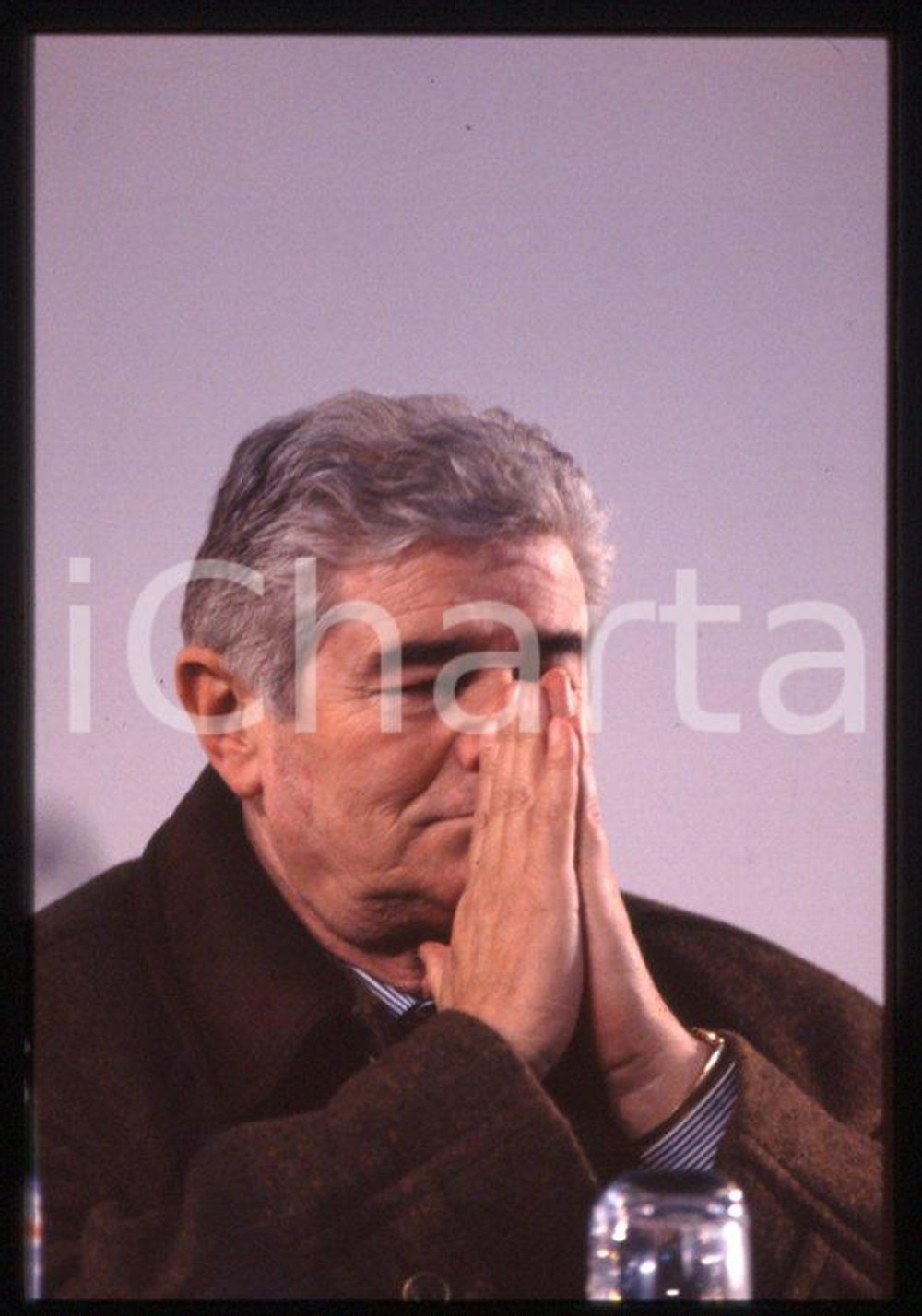 Romano MISSERVILLE - ITALIA Ritratto del politico 1994 ca *35mm vintage slide 18