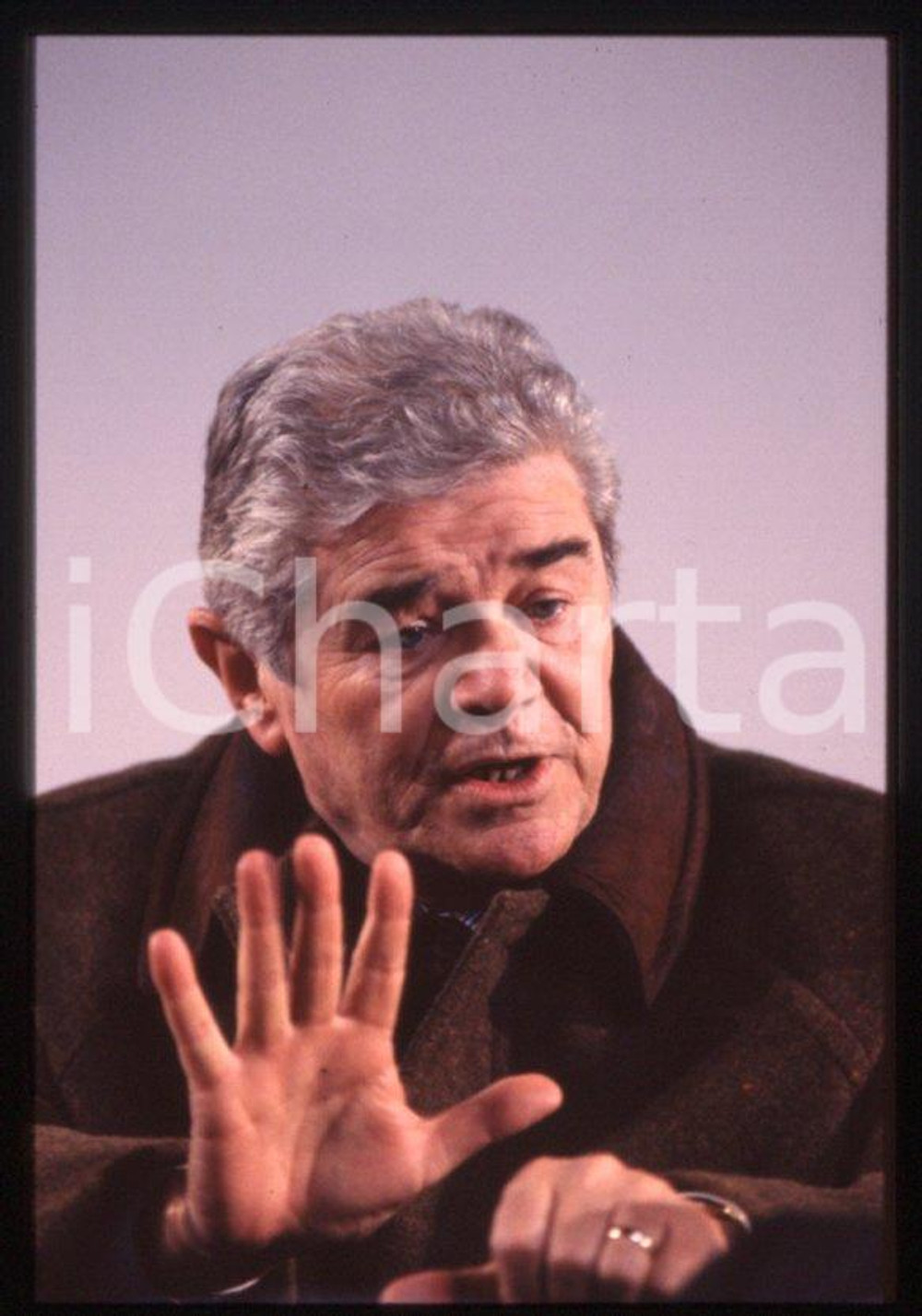 Romano MISSERVILLE - ITALIA Ritratto del politico 1994 ca *35mm vintage slide 19