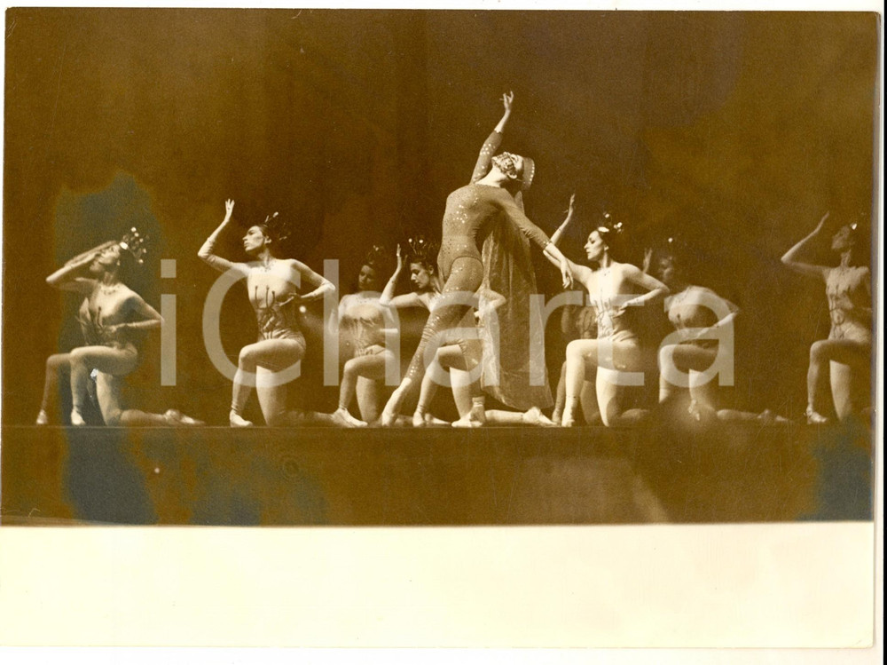 1971 SOFIA DANCE Ballet "The love legend" - Kalina BOGOEVA *Photo DAMAGED 24x18