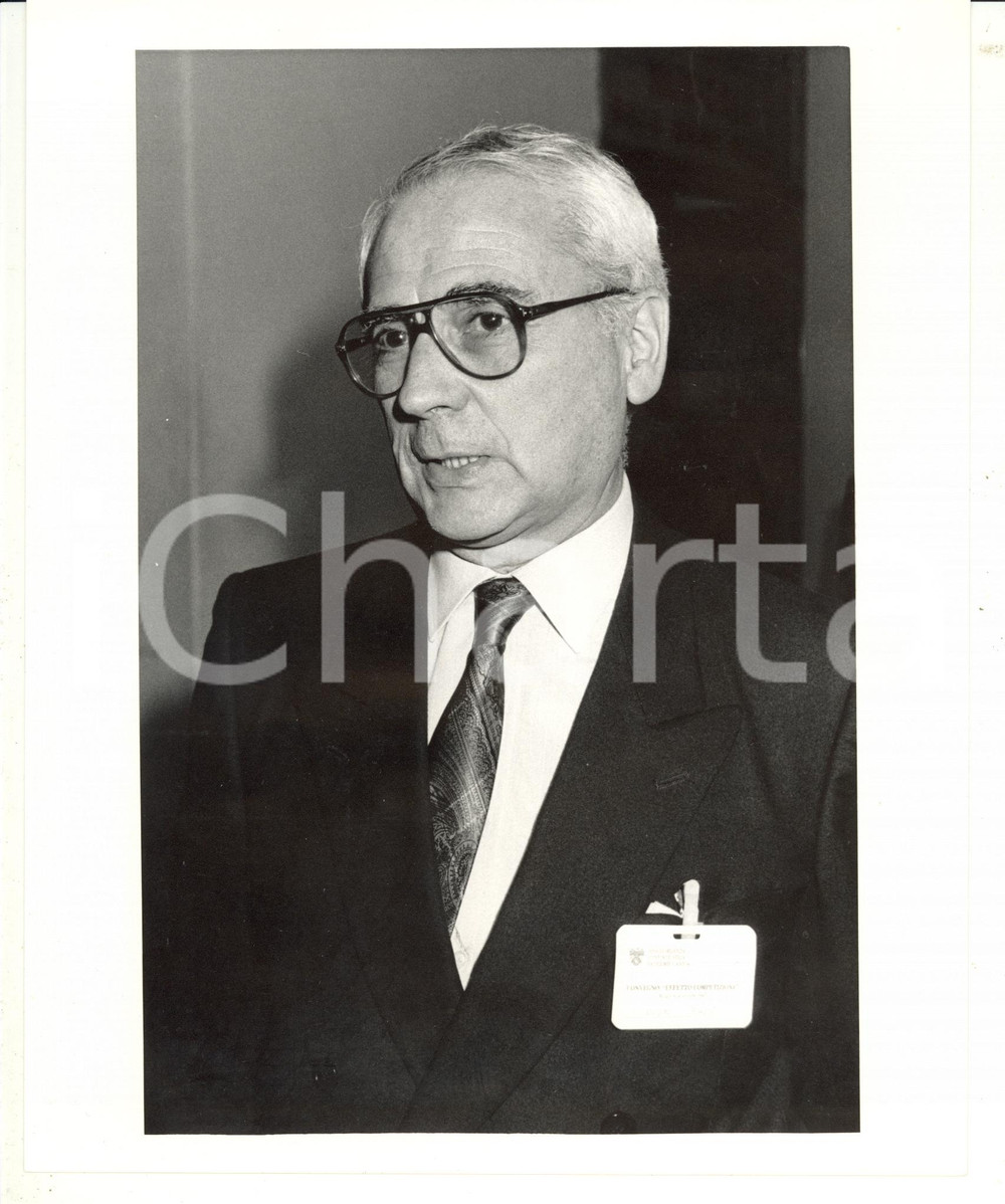 1987 MILANO Convegno CONFINDUSTRIA - Umberto FERRONI presidente ALCATEL FACE