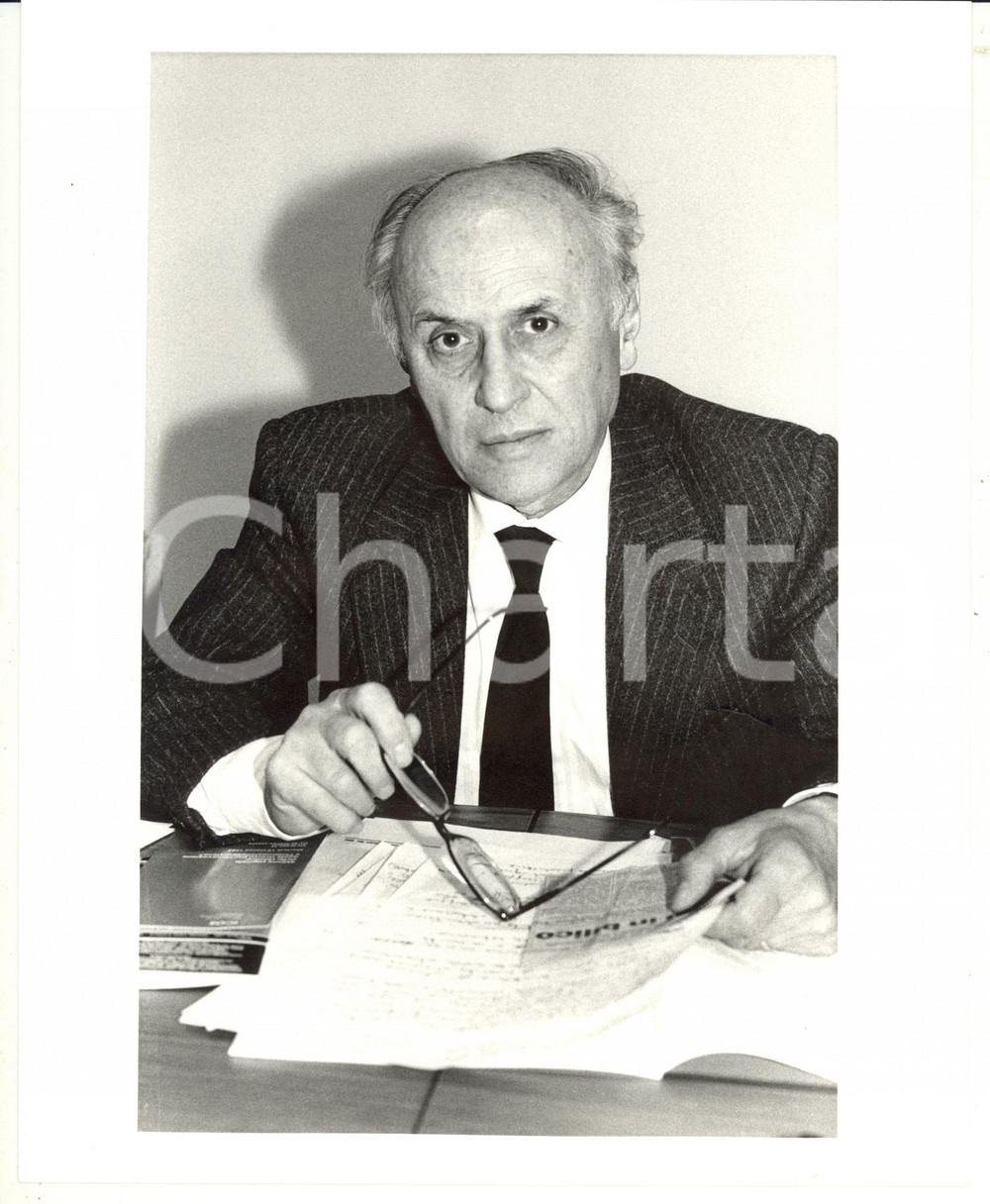1985 ca MILANO Sergio CARRÀ professore Politecnico - Foto 20x25 cm