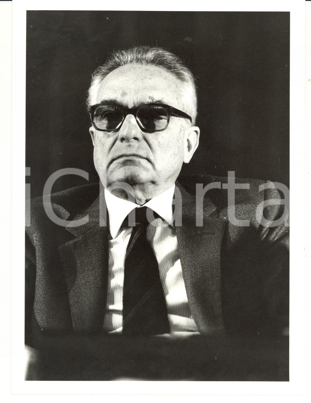 1985 ca BI-INVEST Ritratto vicepresidente Giuseppe GLISENTI *Foto 18x24 cm