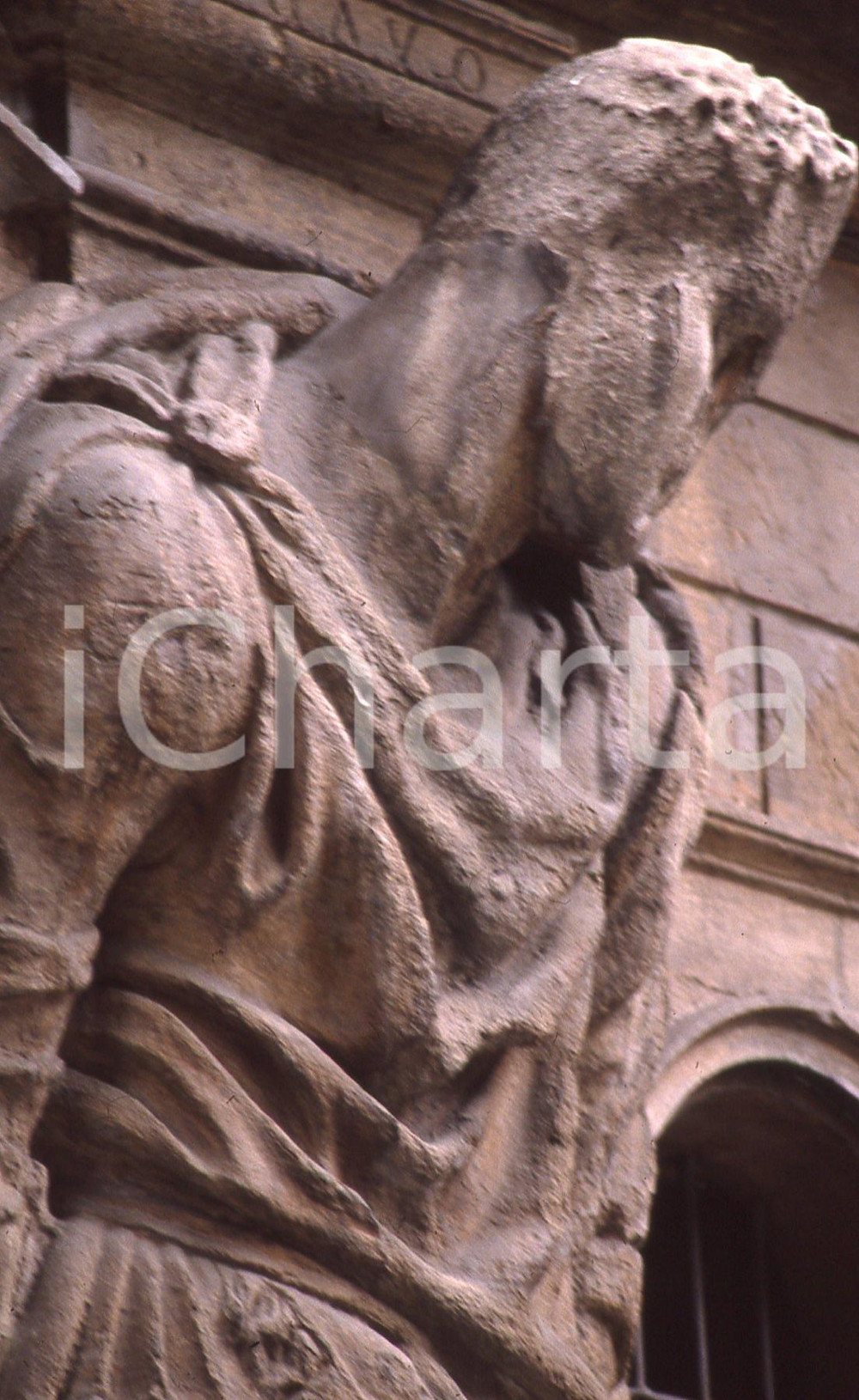 35mm vintage slide* 1990 MILANO Casa degli Omenoni