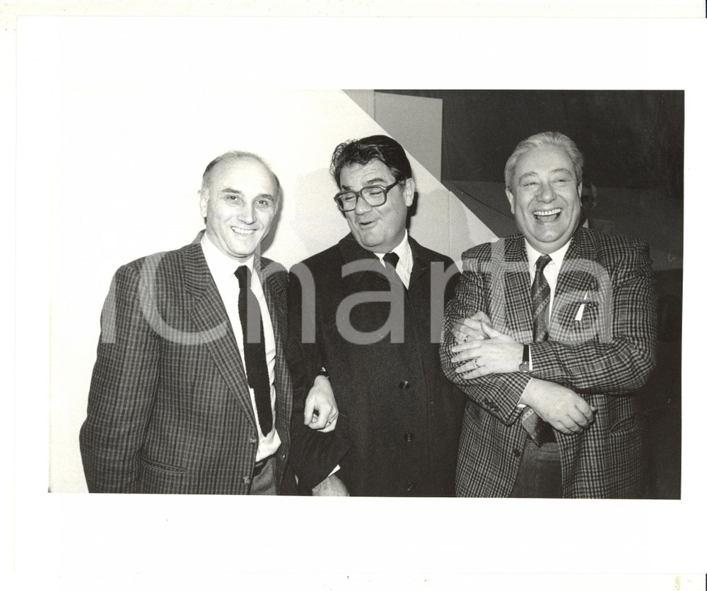 1985 ca DC - Convegno con Domenico ROSATI - Calogero MANNINO - Giovanni BIANCHI