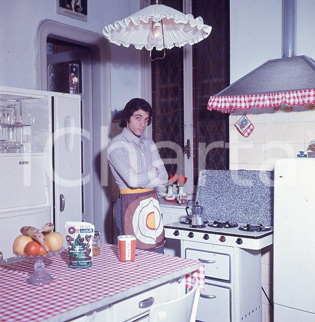 Fotografia d epoca originale 1975ca FRANCO CAUSIO   6X6cm DIAPOSITIVA ORIGINALE 1