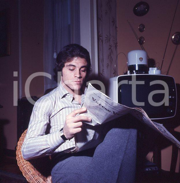 Fotografia d epoca originale 1975ca FRANCO CAUSIO   6X6cm DIAPOSITIVA ORIGINALE 9 1