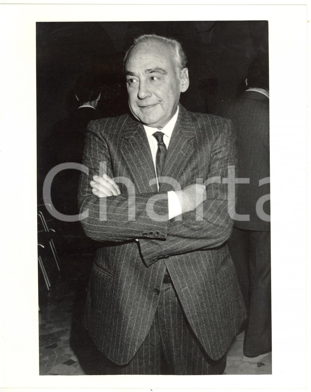 1985 ca MILANO Ritratto di Ennio PRESUTTI presidente IBM *Fotografia 20x25 cm