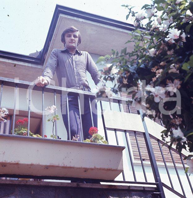 Fotografia d epoca originale 1970ca SERGIO MAGISTRELLI calciatore DIAPOSITIVA ORIGINALE 1