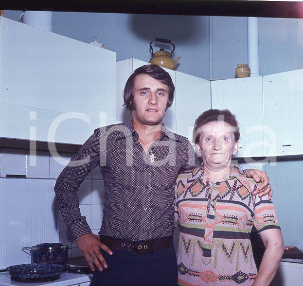 Fotografia d epoca originale 1970ca SERGIO MAGISTRELLI calciatore DIAPOSITIVA ORIGINALE 6 1