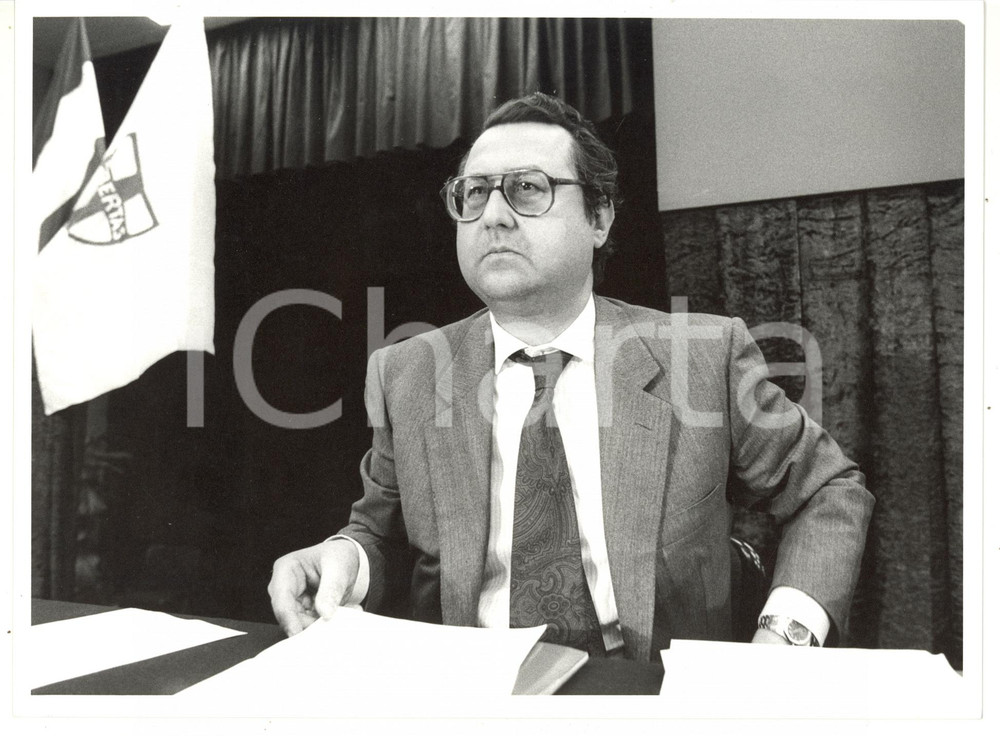 1990 ca MILANO Congresso DEMOCRAZIA CRISTIANA - Maurizio PRADA - Foto 24x18 cm