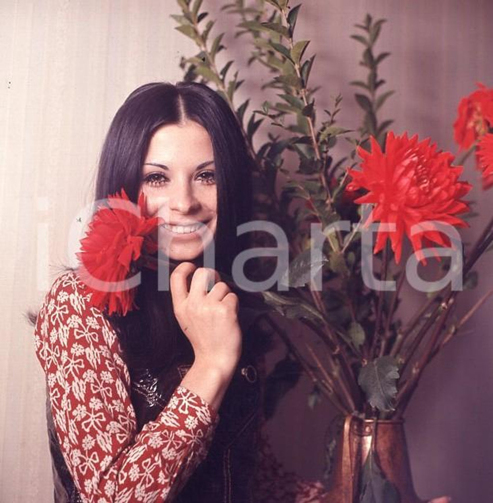 6X6cm NEGATIVO ORIGINALE * 1970ca ROSANNA FRATELLO  (3)