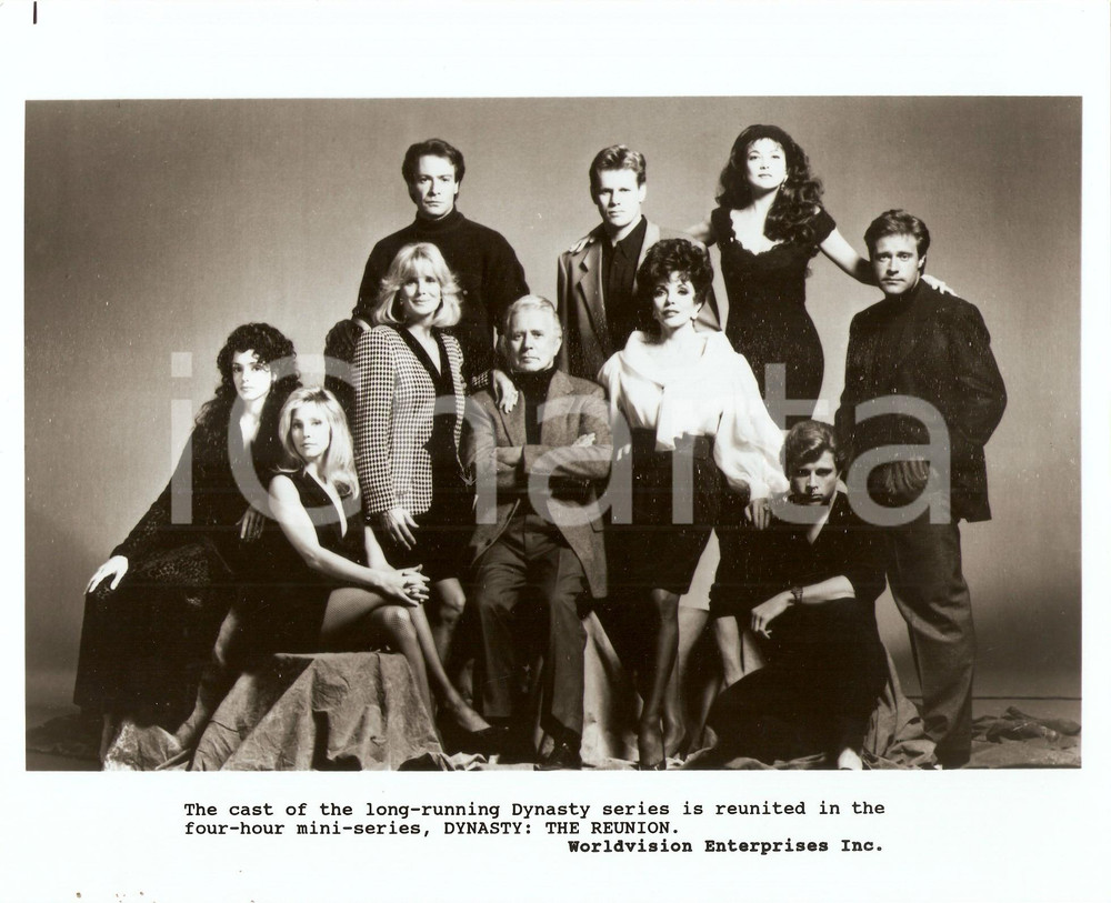 1991 DYNASTY: THE REUNION The full cast of the miniseries *Photo 25x20 cm