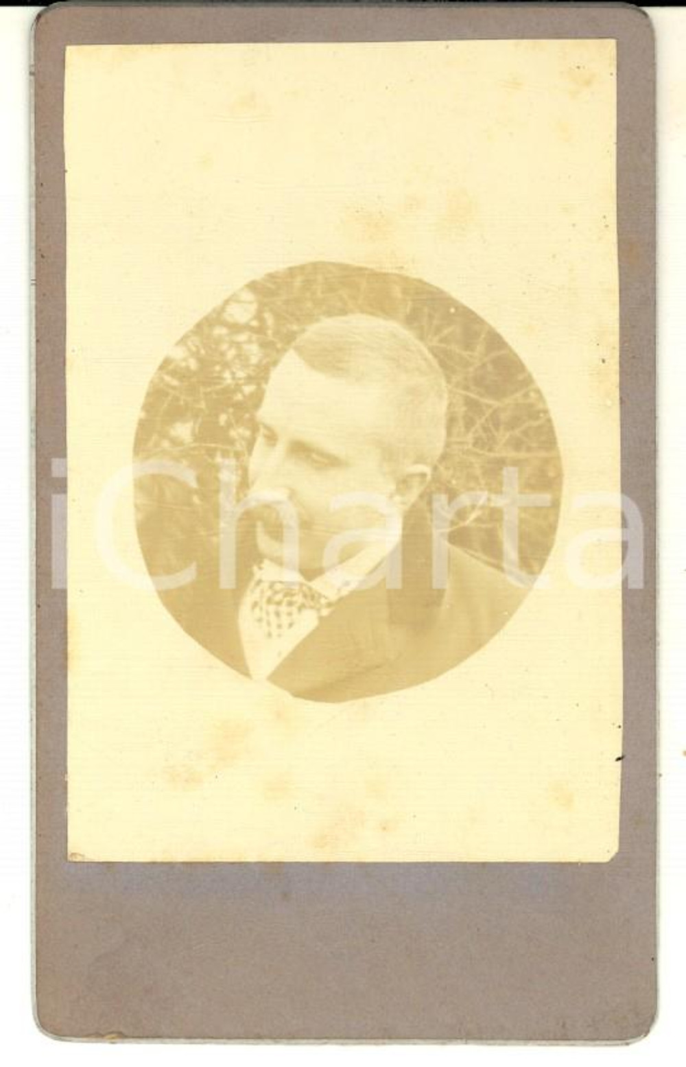 1900 ca LONDON Portrait of S. T. RODERICK *Photo VINTAGE CDV