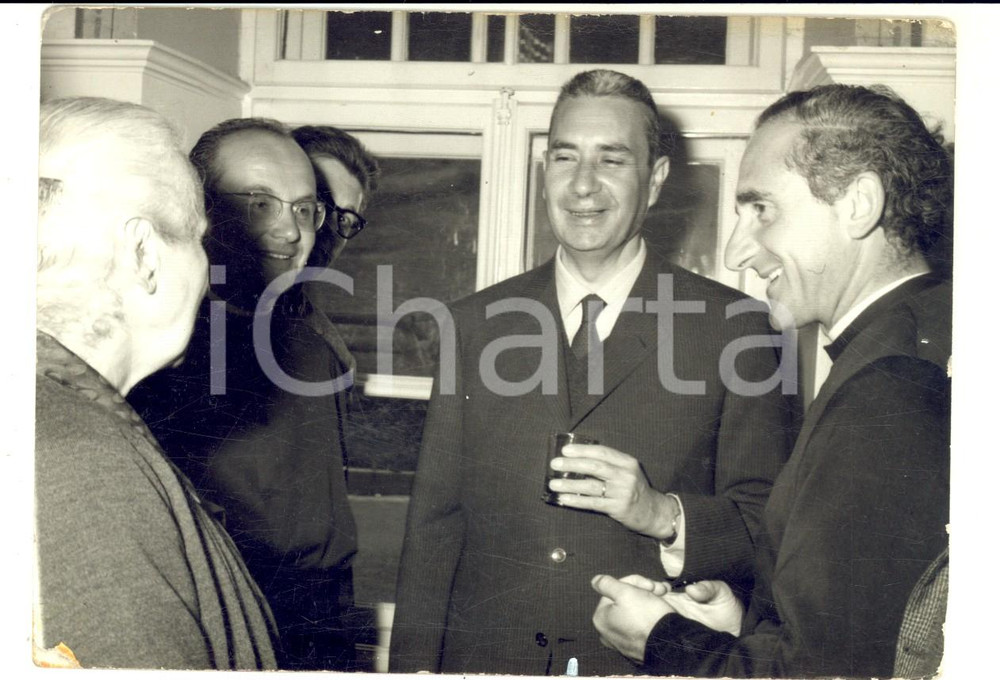 1960 ca DEMOCRAZIA CRISTIANA Aldo MORO in visita a struttura religiosa *Foto (5)