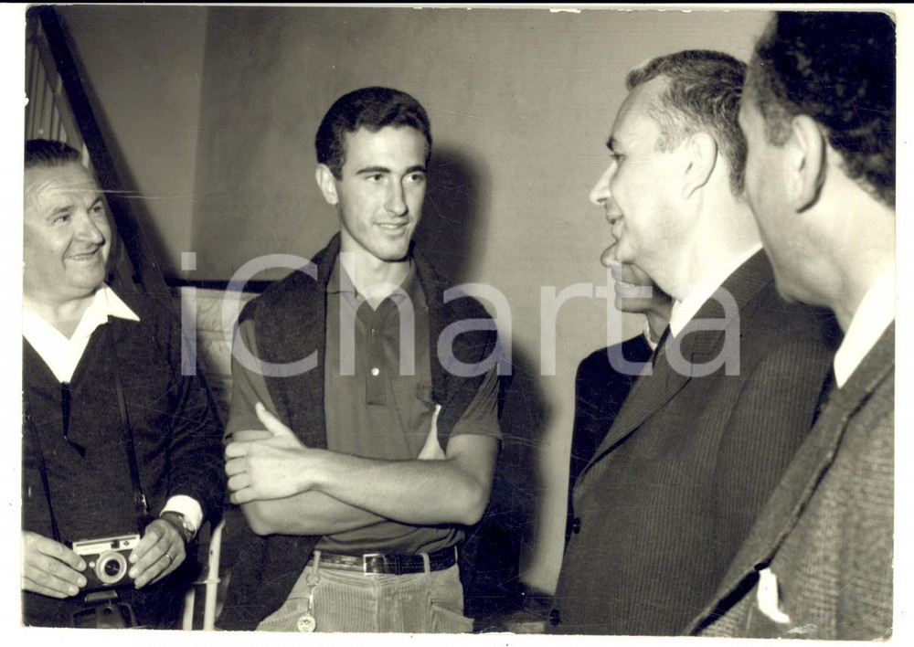 1960 ca DEMOCRAZIA CRISTIANA Aldo MORO in visita a struttura religiosa *Foto (7)