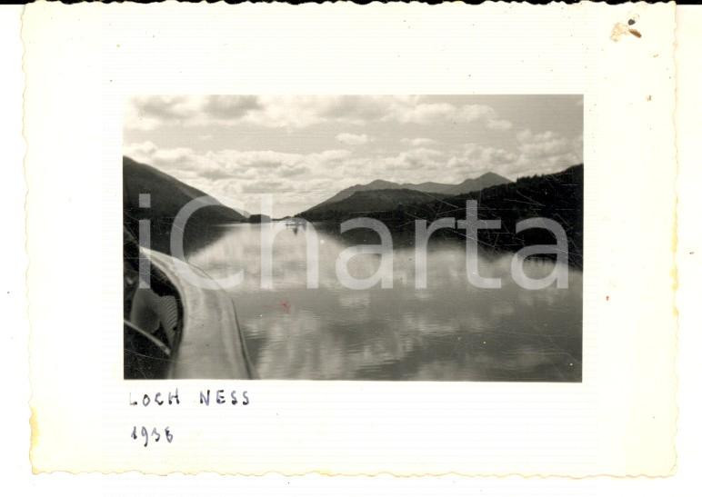 1936 LOCH NESS (SCOZIA) Veduta panoramica del lago *Foto ARTISTICA 10x7 cm
