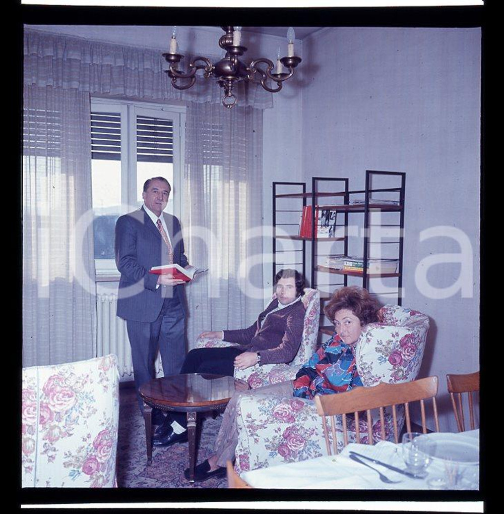 6X6cm NEGATIVO ORIGINALE * 1970ca Čestmír Vycpálek Juventus **vintage