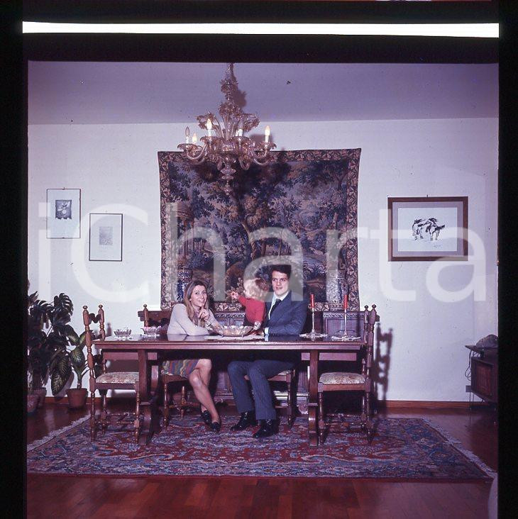 6X6cm NEGATIVO ORIGINALE * 1970ca FABIO CAPELLO Juventus *vintage**