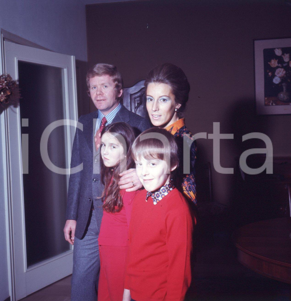 Fotografia d epoca originale 6X6cm NEGATIVO ORIGINALE  1970ca HELMUT HALLER Juventus vintage 1