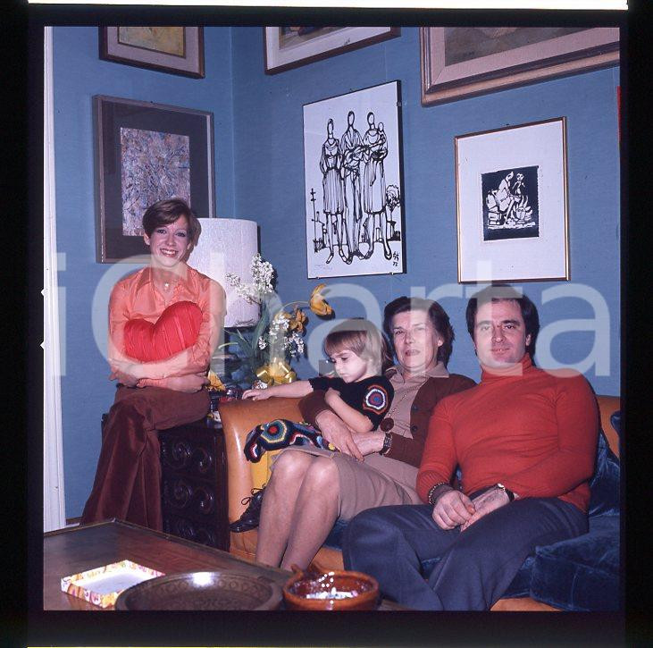 6X6cm NEGATIVO ORIGINALE * 1970ca I VIANELLA Wilma GOICH Edoardo VIANELLO (30)