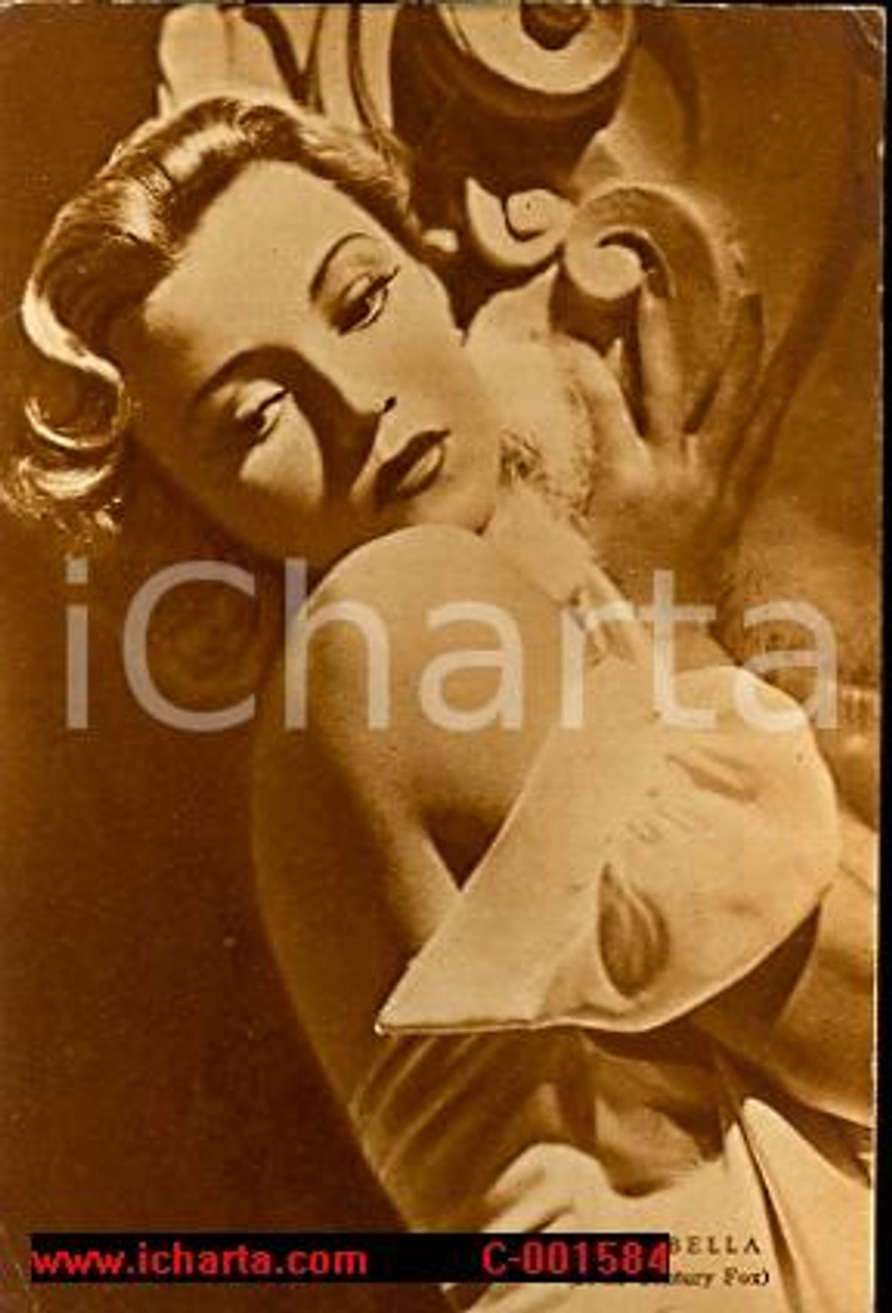 Cartolina originale da collezione 1938 Fotografia seriale ANNABELLA Cartolina RIZZOLI FG 1